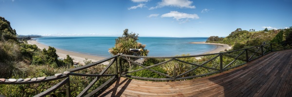 24mm Portrait Beach House Panorama