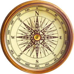 Compass - Dial - Large North